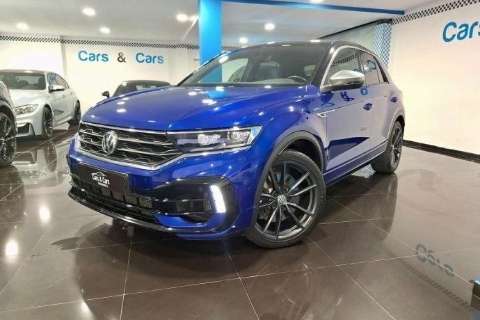 Azul Usado 2021 VW T-Roc R SUV | 34.990 € (Precio justo) - Imagen 1/4