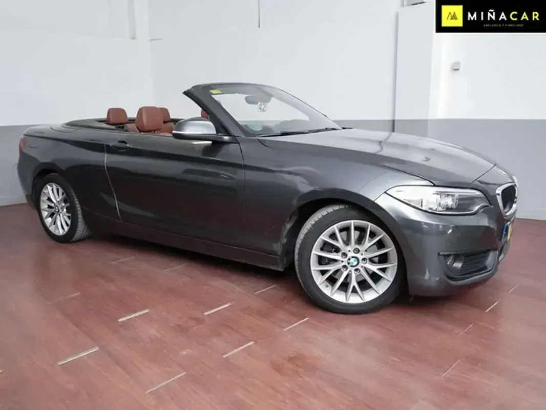 Usado BMW 220 184 CV (135 kW) 2017 Negro Descapotable