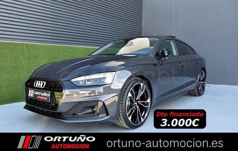 Usado Audi A5 Sportback 163 CV (119 kW) 2020 Gris / plata Utilitario