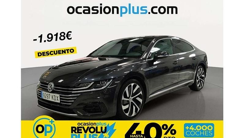 Usado VW Arteon R-line 150 CV (110 kW) 2017 Gris Utilitario