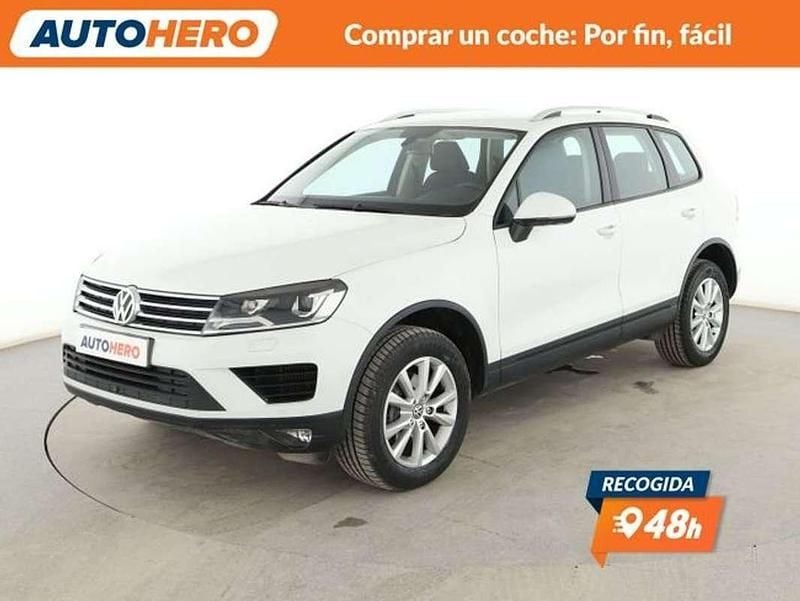 Usado VW Touareg 205 CV (150 kW) 2016 Blanco SUV
