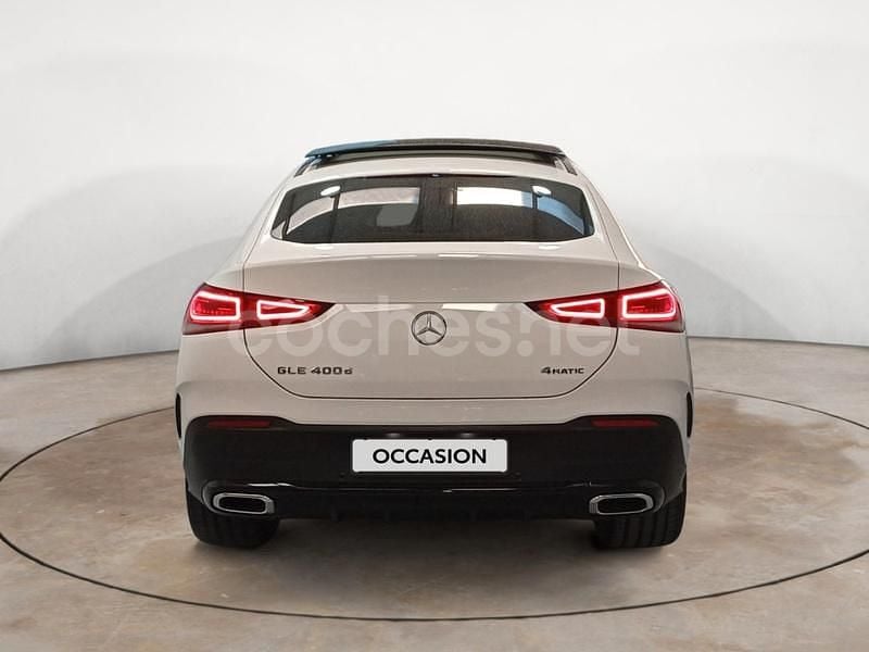 Usado Mercedes GLE400 330 CV (242 kW) 2021 Blanco Coupe
