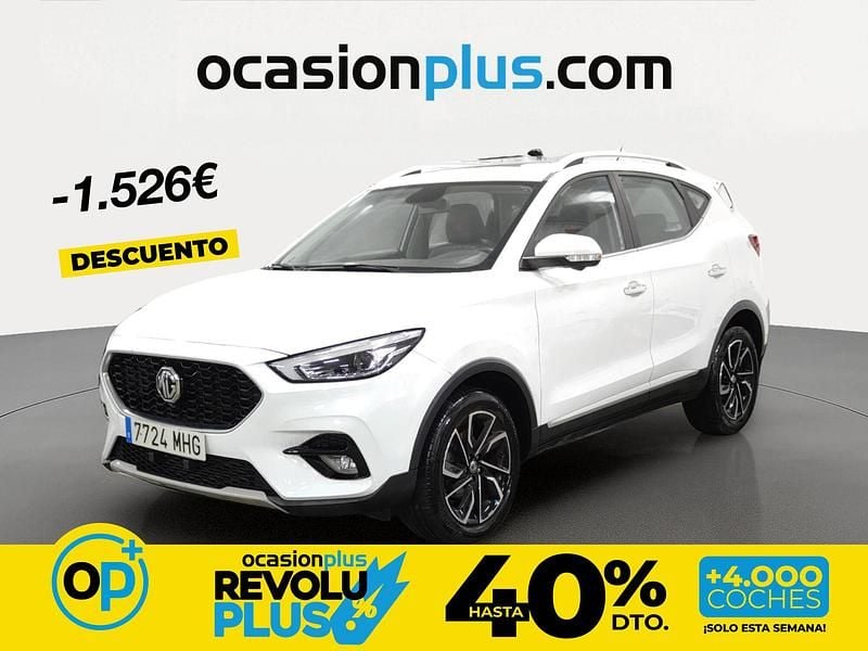 Usado MG ZS Luxury 111 CV (81 kW) 2023 Blanco SUV