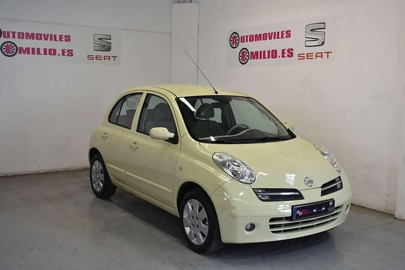 Beige Usado 2006 Nissan Micra Visia+ Utilitario | 4600 € (Caro) - Imagen 1/4