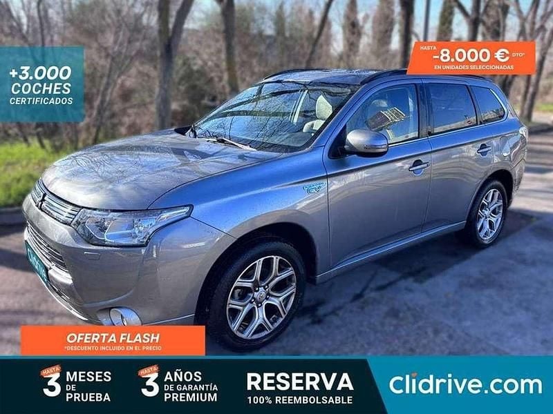 Gris Usado 2014 Mitsubishi Outlander P-HEV SUV | 9890 € (Super precio) - Imagen 1/3