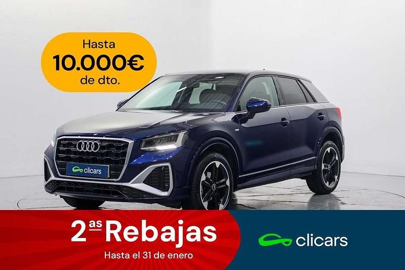 Azul Usado 2022 Audi Q2 S-Line SUV | 24.590 € (Precio justo) - Imagen 1/4