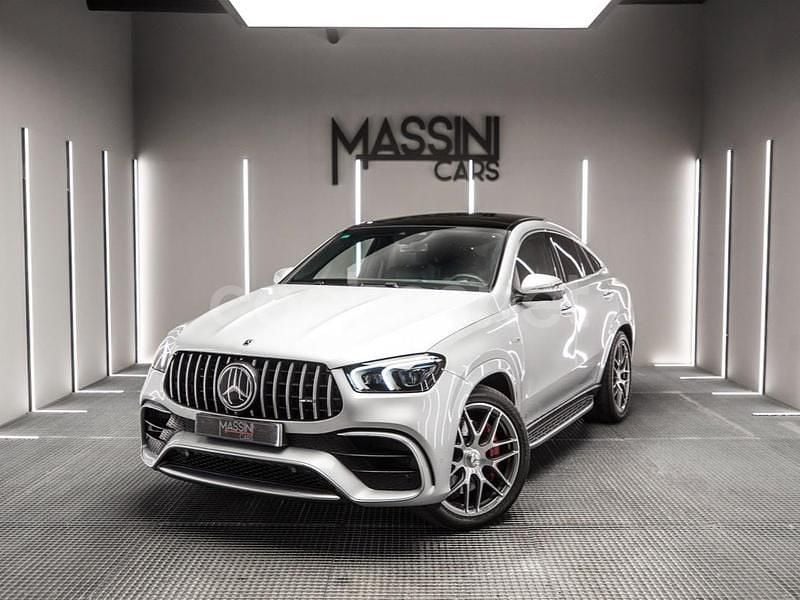 Usado Mercedes GLE63 AMG 612 CV (450 kW) 2021 Gris / plata Coupe