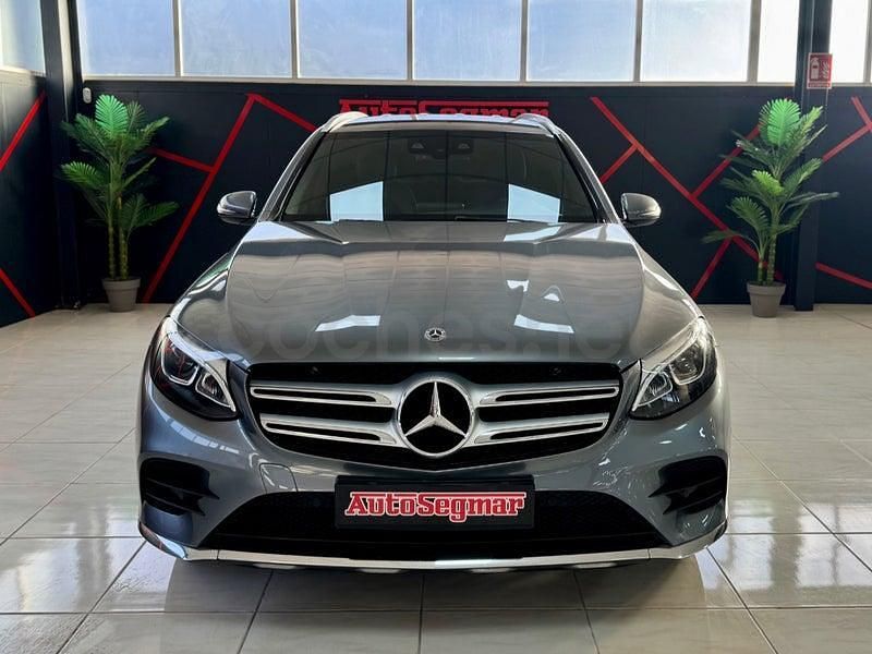 Usado Mercedes GLC220 170 CV (125 kW) 2019 Gris / plata SUV