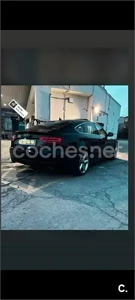 Usado Audi A5 Sportback 245 CV (180 kW) 2010 Azul Utilitario