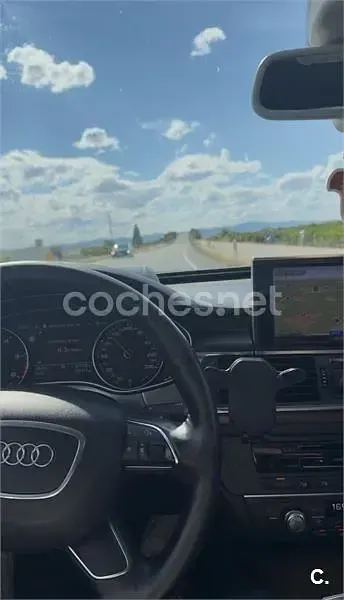 Usado Audi A6 204 CV (150 kW) 2012 Negro Berlina