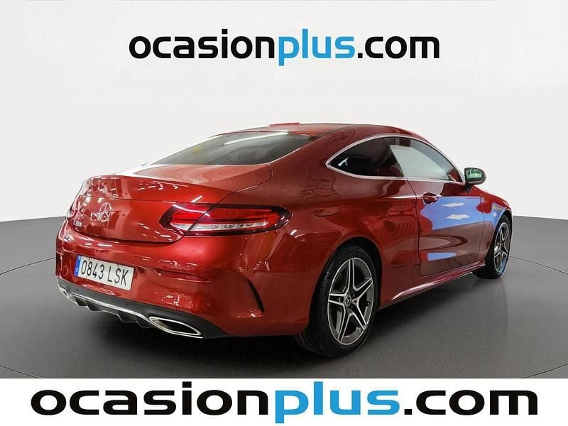 Usado Mercedes C300 AMG 258 CV (189 kW) 2021 Rojo Coupe