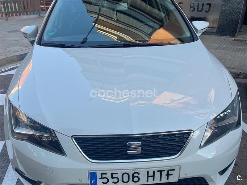 Blanco Usado 2013 Seat Leon ST Style Familiar | 9000 € (Precio justo) - Imagen 1/4