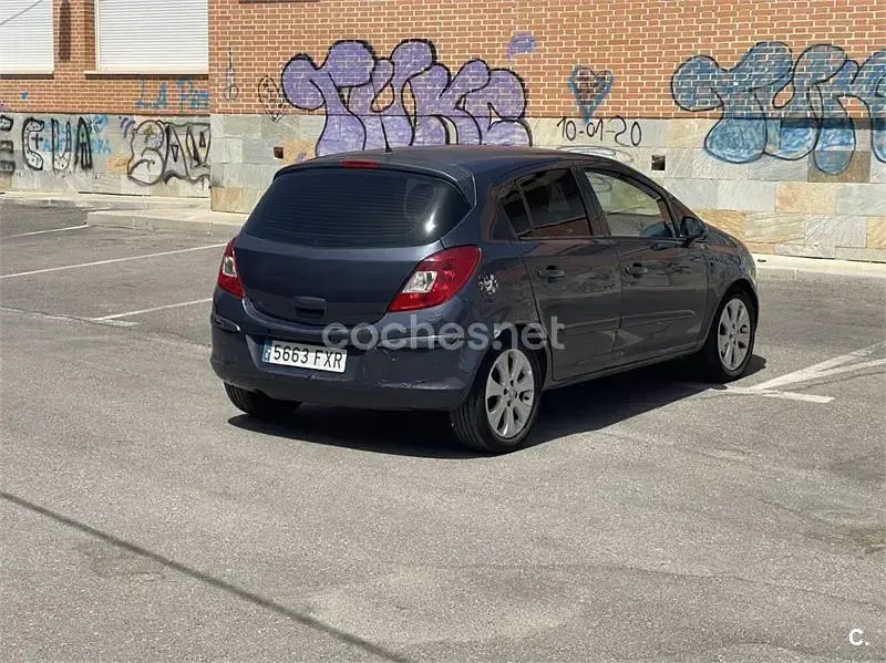Usado Opel Corsa Enjoy 75 CV (55 kW) 2007 Azul Utilitario