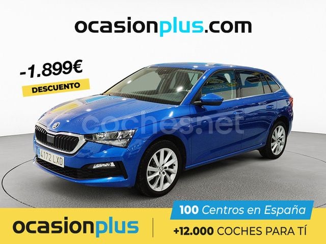 Azul Usado 2022 Skoda Scala Style Utilitario | 19.450 € (Precio justo) - Imagen 1/4