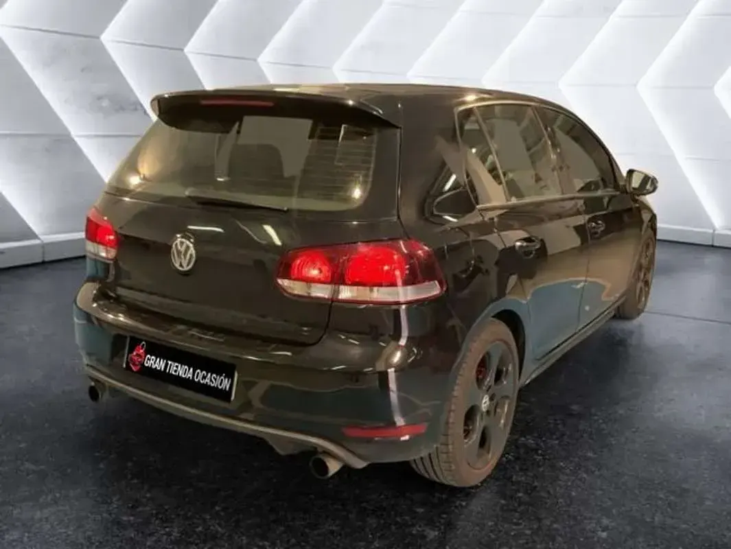 Usado VW Golf VI GTI 211 CV (155 kW) 2010 Negro Utilitario