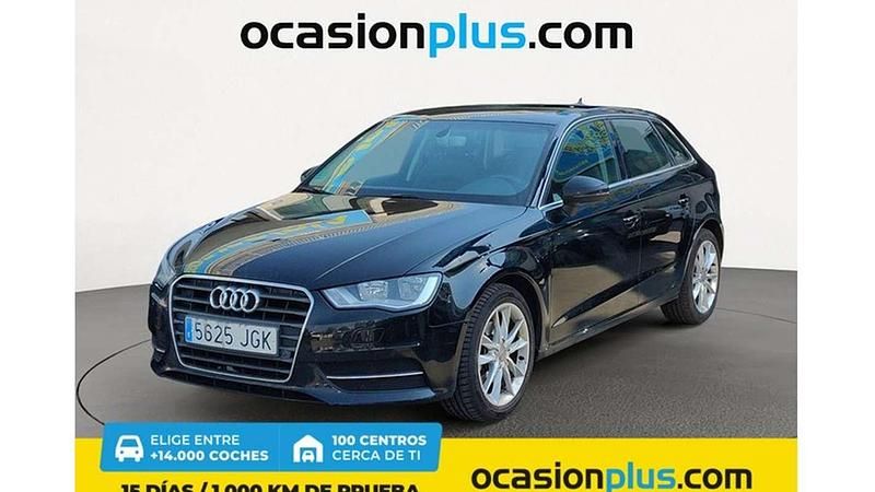 Negro Usado 2015 Audi A3 Sportback Advanced Utilitario | 15.200 € (Caro) - Imagen 1/4