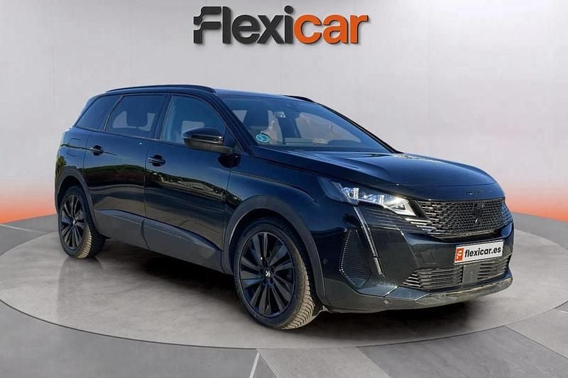 Negro Usado 2022 Peugeot 5008 GT Monovolumen | 22.490 € (Precio justo) - Imagen 1/4