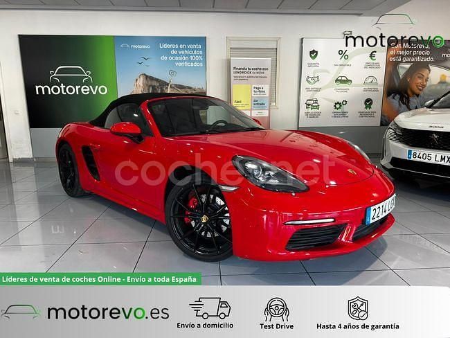 Rojo Usado 2020 Porsche 718 Boxster Descapotable | 71.990 € (Precio justo) - Imagen 1/4