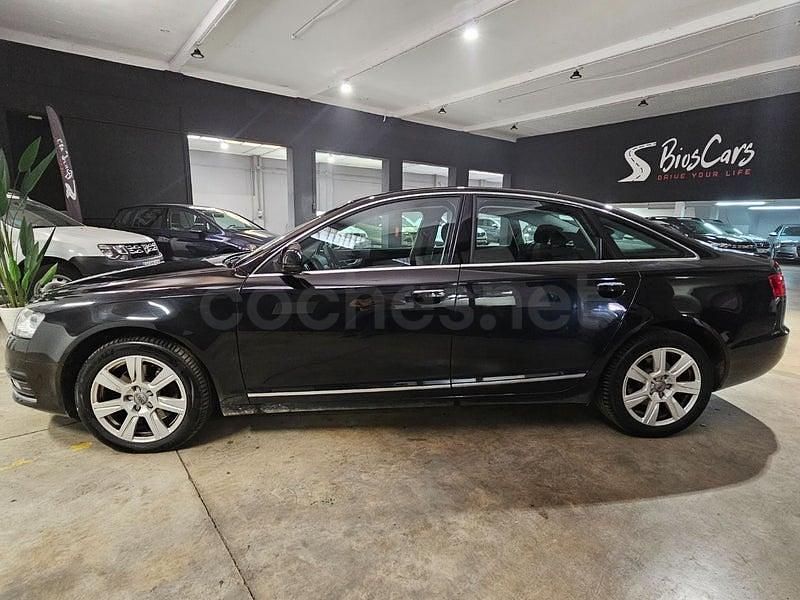 Usado Audi A6 170 CV (125 kW) 2010 Negro Berlina