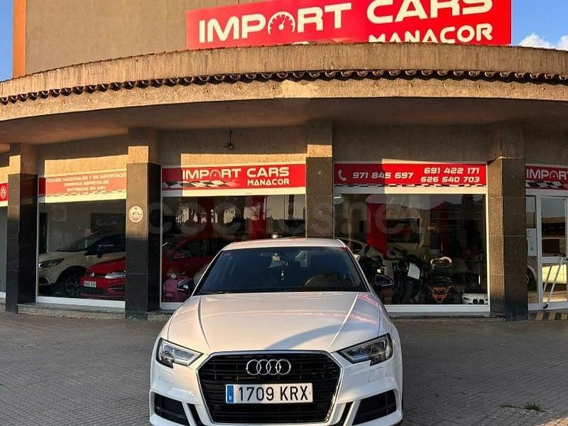 Usado Audi A3 150 CV (110 kW) 2018 Blanco Berlina