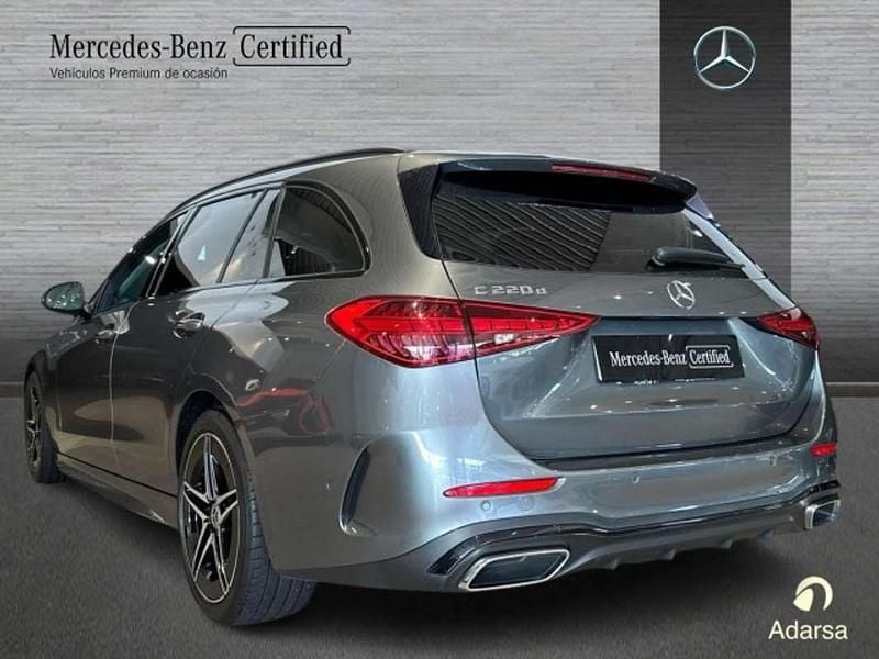 Usado Mercedes C220 200 CV (147 kW) 2023 Gris Familiar
