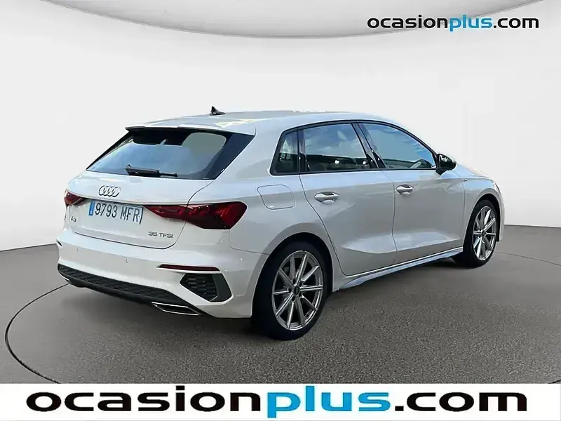 Brugt Audi A3 S-Line 150 HK (110 kW) 2023 Hvid Sedan
