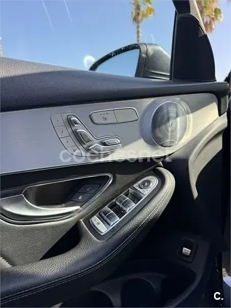 Usado Mercedes GLC250 AMG line 204 CV (150 kW) 2016 Gris / plata SUV