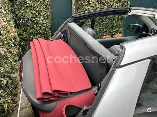 Usado Smart ForTwo Cabrio Prime 90 CV (66 kW) 2016 Gris / plata Descapotable