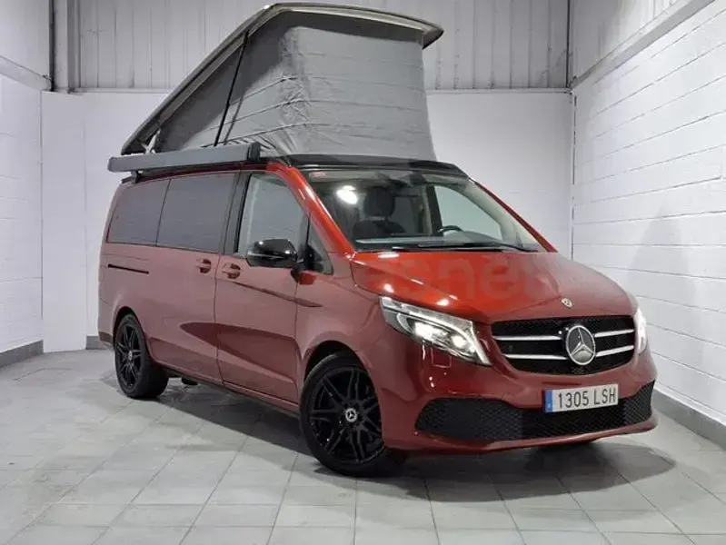 Usado Mercedes V250 Marco Polo 190 CV (139 kW) 2021 Rojo Monovolumen