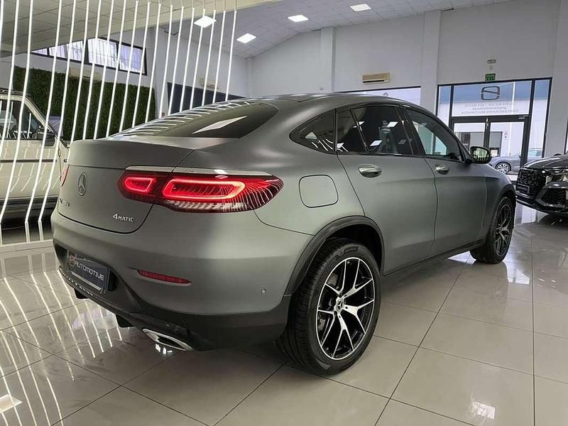 Usado Mercedes GLC300 245 CV (180 kW) 2022 Gris Coupe