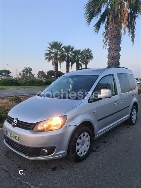 Gris / plata Usado 2010 VW Caddy Comfortline Monovolumen | 8400 € (Buen precio) - Imagen 1/4
