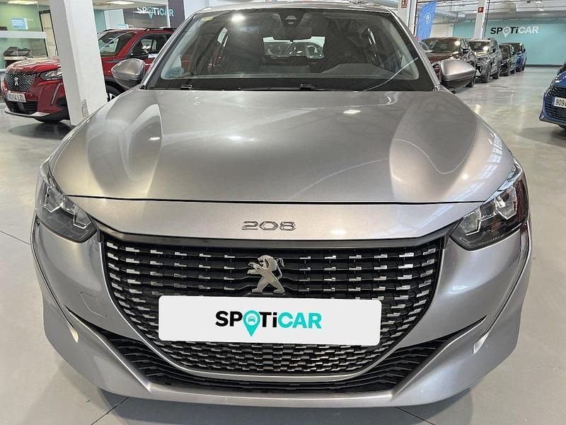 Usado Peugeot 208 Active 101 CV (74 kW) 2020 Gris Utilitario