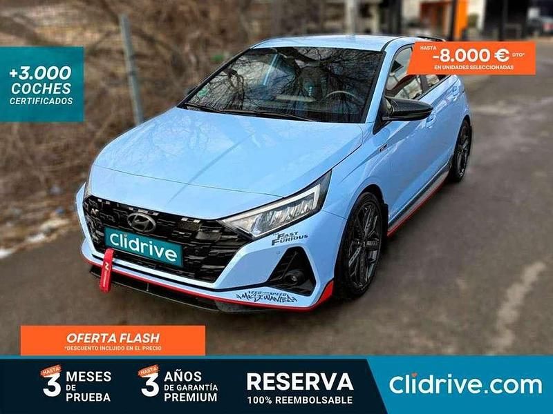 Azul Usado 2024 Hyundai i20 N Line Utilitario | 27.690 € - Imagen 1/3