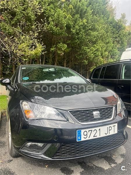 Usado Seat Ibiza Reference 90 CV (66 kW) 2016 Negro Berlina