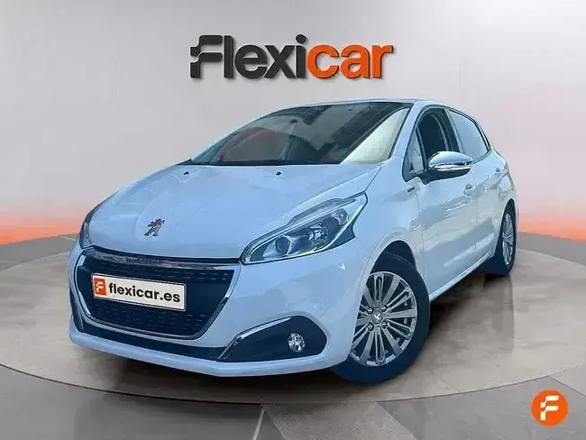 Usado Peugeot 208 Signature Sky 99 CV (72 kW) 2019 Blanco Utilitario