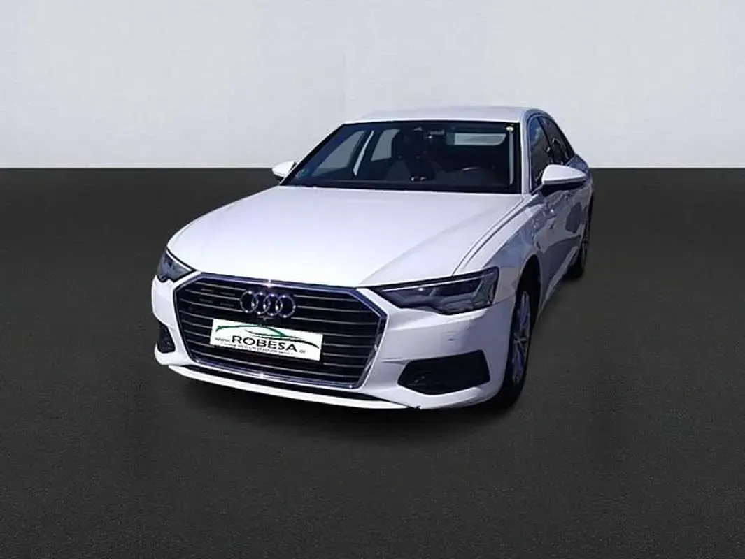 Usado Audi A6 204 CV (150 kW) 2019 Blanco Berlina