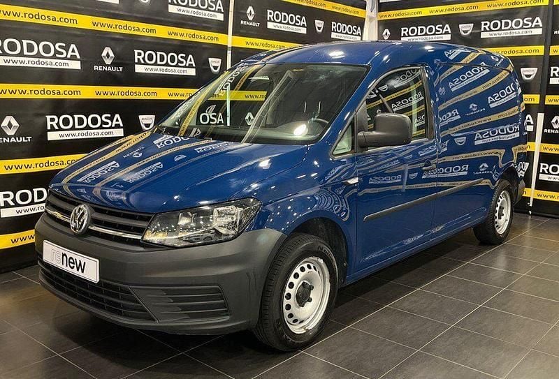 Usado VW Caddy Maxi Business 102 CV (75 kW) 2020 Azul Monovolumen