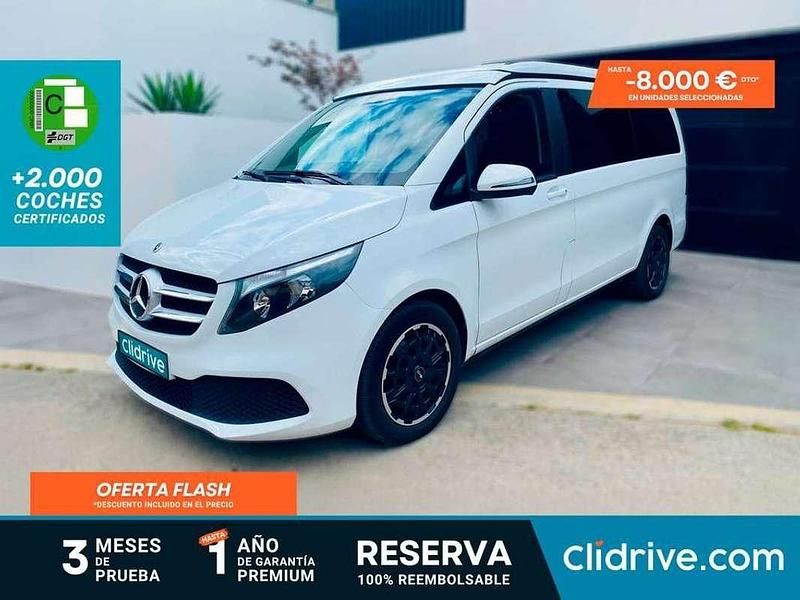 Blanco Usado 2022 Mercedes V250 Marco Polo Monovolumen | 52.390 € - Imagen 1/3
