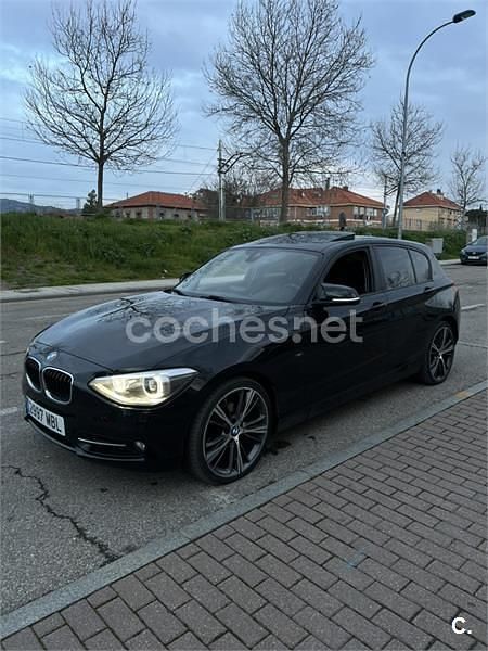 Usado BMW 120 Sport Line 184 CV (135 kW) 2013 Negro Utilitario