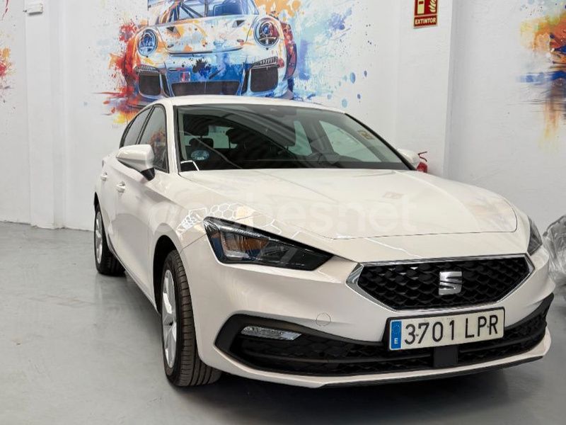 Blanco Usado 2021 Seat Leon XCELLENCE Berlina | 16.400 € (Super precio) - Imagen 1/4