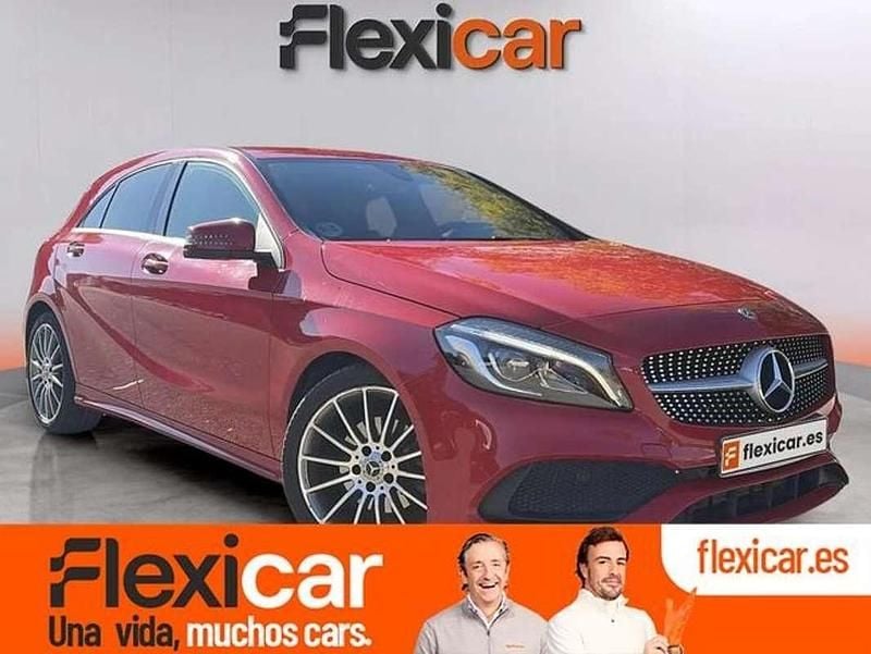 Rojo Usado 2017 Mercedes A200 AMG line Utilitario | 18.990 € (Precio justo) - Imagen 1/4