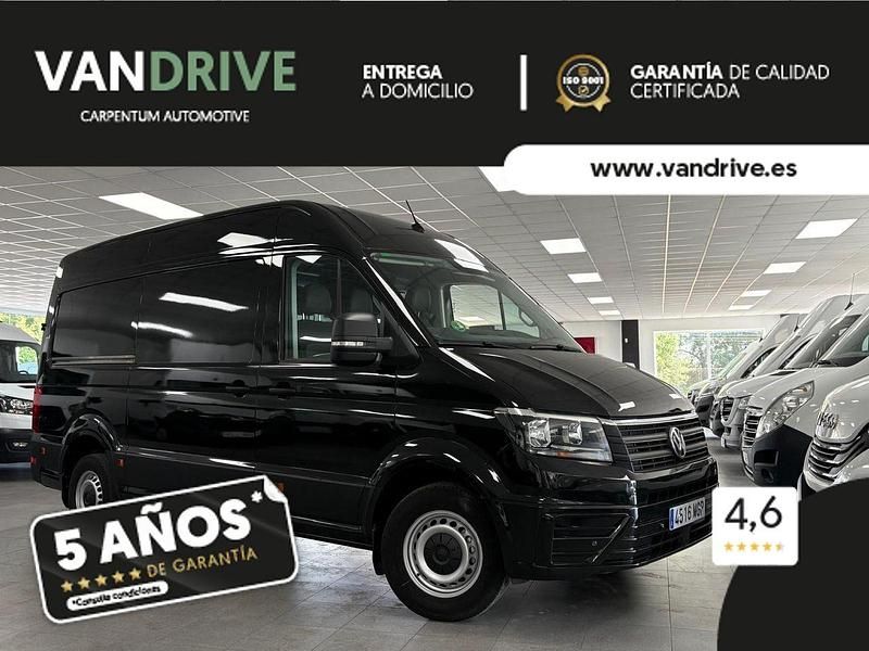 Negro Usado 2018 VW Crafter Van | 26.700 € (Caro) - Imagen 1/4