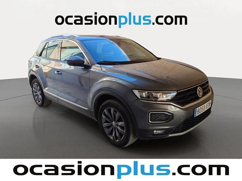 Usado VW T-Roc Sportline 116 CV (85 kW) 2018 Gris SUV