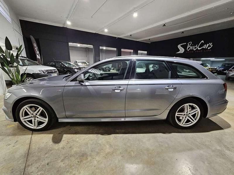 Usado Audi A6 S-Line 190 CV (139 kW) 2018 Gris Familiar