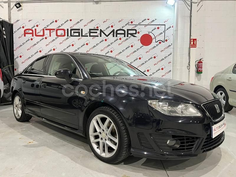 Usado Seat Exeo Style 120 CV (88 kW) 2010 Negro Berlina