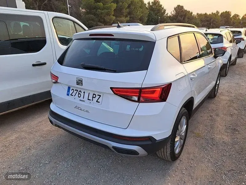 Usado Seat Ateca Style 116 CV (85 kW) 2021 Blanco SUV