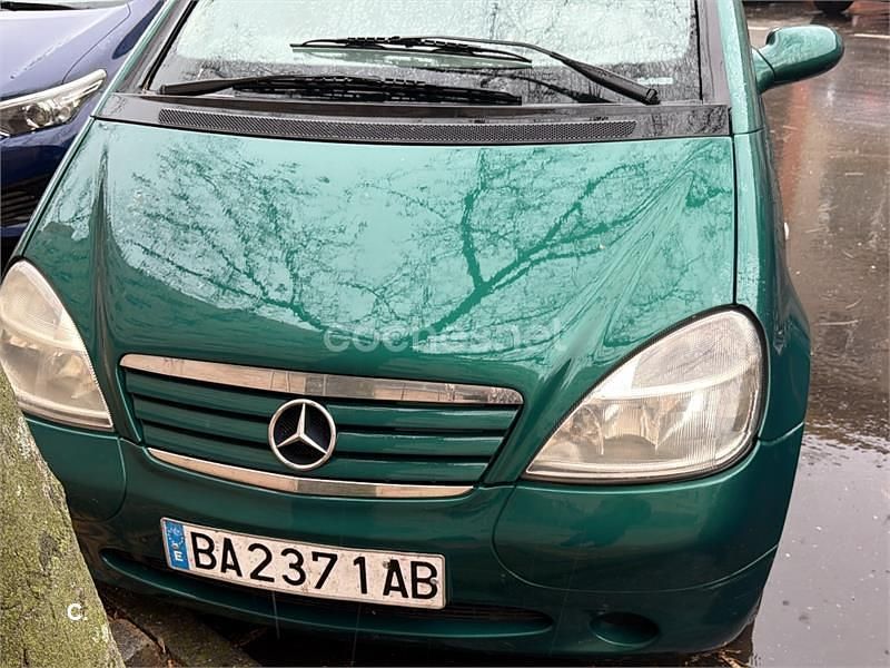 Verde Usado 1998 Mercedes A160 Avantgarde Monovolumen | 1200 € (Caro) - Imagen 1/4