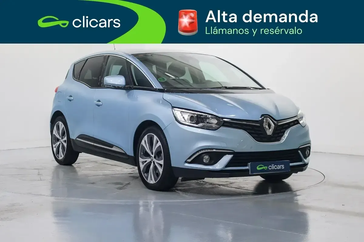 Usado Renault Scénic Zen 130 CV (95 kW) 2017 Azul Monovolumen
