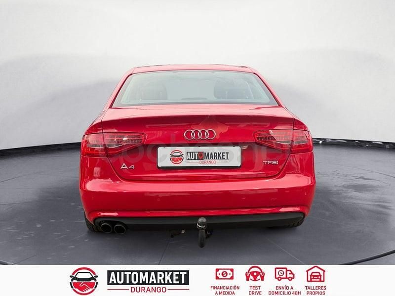 Usado Audi A4 120 CV (88 kW) 2014 Rojo Berlina