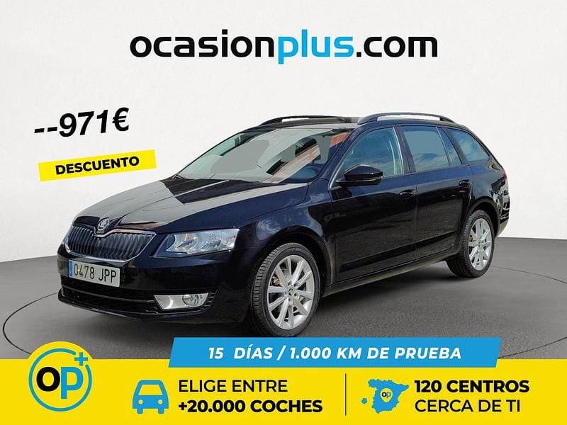 Usado Skoda Octavia Ambition 110 CV (80 kW) 2016 Negro Familiar